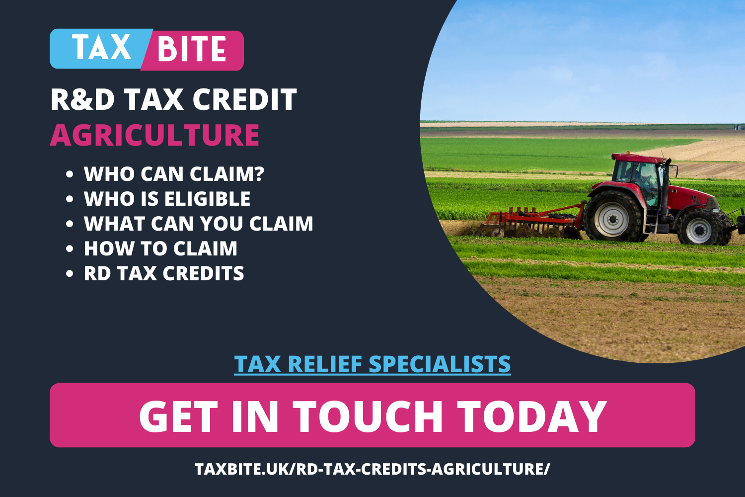 R&D Tax Credit Agriculture