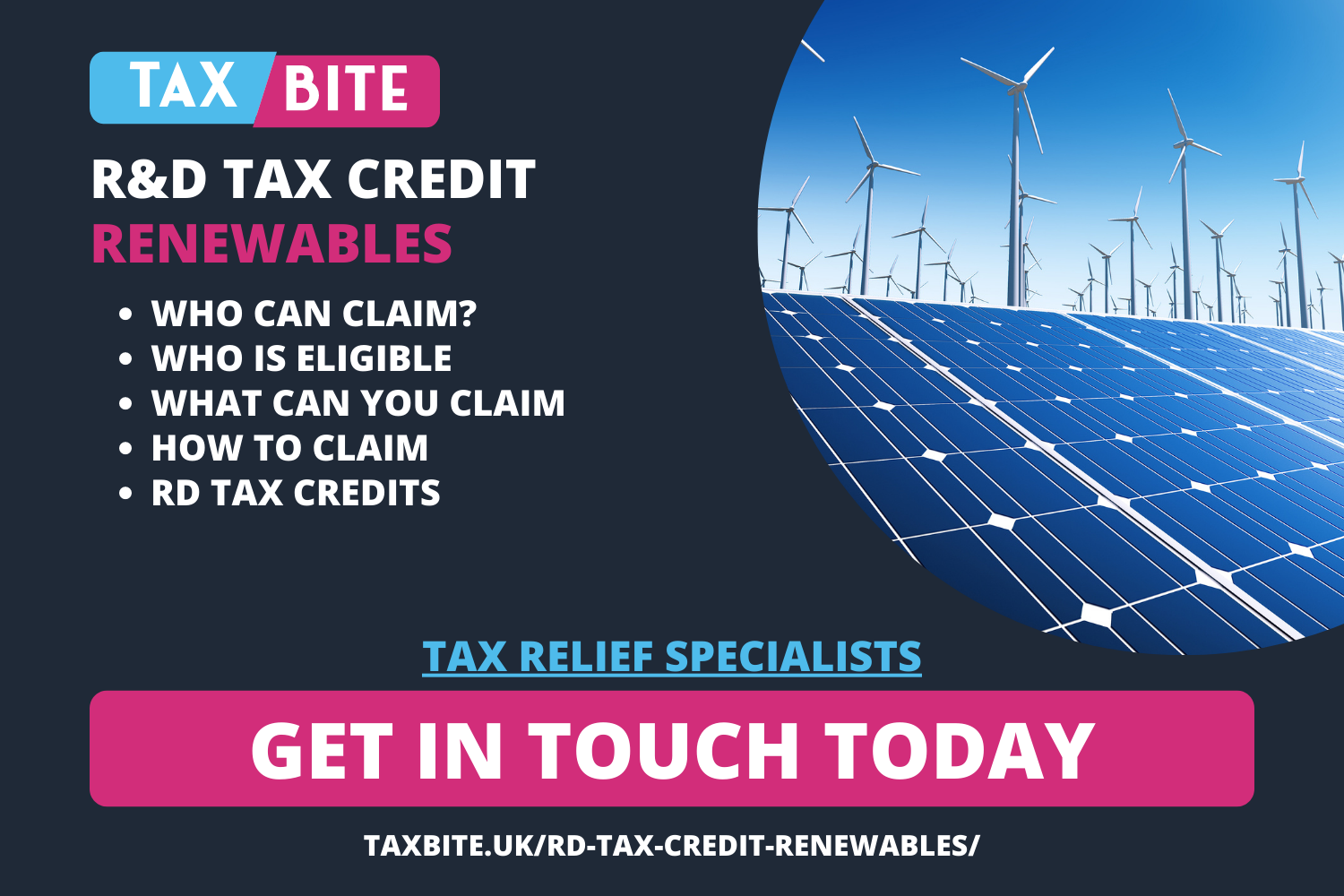 R&D Tax Credit Renewables
